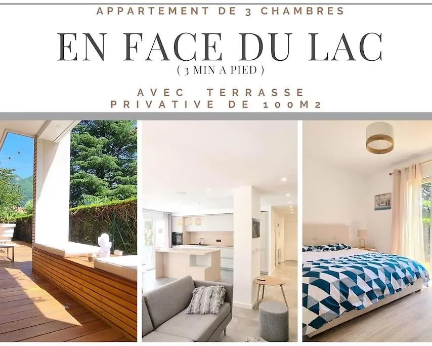 Proche Du Lac Et Des Commerces, Appartement Neuf, Au Calme, Avec 3 Chambres Et Une Grande Terrasse Annecy 0*,