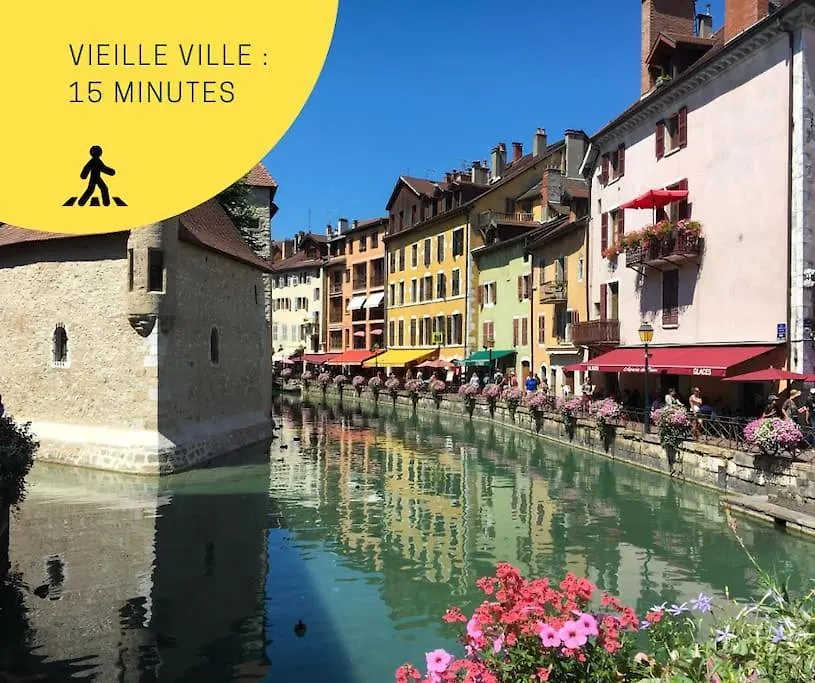 Apartment Proche Du Lac Et Des Commerces, Appartement Neuf, Au Calme, Avec 3 Chambres Et Une Grande Terrasse Annecy